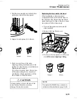 Предварительный просмотр 295 страницы Mazda 2005 MPV Owner'S Manual