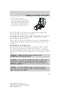 Предварительный просмотр 105 страницы Mazda 2005 Tribute Owner'S Manual