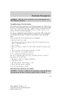 Предварительный просмотр 159 страницы Mazda 2005 Tribute Owner'S Manual