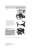 Предварительный просмотр 165 страницы Mazda 2005 Tribute Owner'S Manual