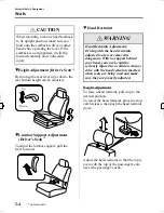 Предварительный просмотр 18 страницы Mazda 2006 3 Owner'S Manual