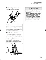 Предварительный просмотр 27 страницы Mazda 2006 3 Owner'S Manual