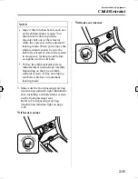 Предварительный просмотр 45 страницы Mazda 2006 3 Owner'S Manual