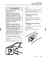 Предварительный просмотр 77 страницы Mazda 2006 3 Owner'S Manual