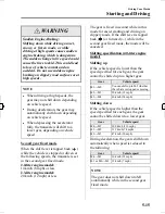 Предварительный просмотр 129 страницы Mazda 2006 3 Owner'S Manual