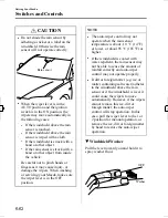 Предварительный просмотр 166 страницы Mazda 2006 3 Owner'S Manual