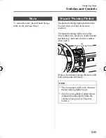 Предварительный просмотр 169 страницы Mazda 2006 3 Owner'S Manual