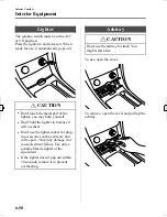 Предварительный просмотр 220 страницы Mazda 2006 3 Owner'S Manual