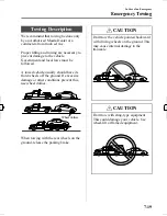 Предварительный просмотр 245 страницы Mazda 2006 3 Owner'S Manual