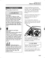 Предварительный просмотр 269 страницы Mazda 2006 3 Owner'S Manual