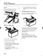 Предварительный просмотр 284 страницы Mazda 2006 3 Owner'S Manual