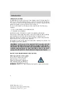 Предварительный просмотр 4 страницы Mazda 2006 B-Series Owner'S Manual