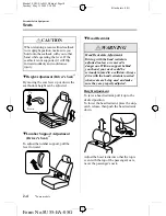 Предварительный просмотр 18 страницы Mazda 2006 Mazda3 4-Door Owner'S Manual