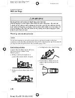 Предварительный просмотр 64 страницы Mazda 2006 Mazda3 4-Door Owner'S Manual