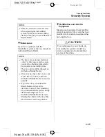 Предварительный просмотр 95 страницы Mazda 2006 Mazda3 4-Door Owner'S Manual