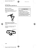 Предварительный просмотр 100 страницы Mazda 2006 Mazda3 4-Door Owner'S Manual