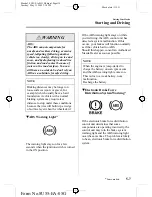 Предварительный просмотр 119 страницы Mazda 2006 Mazda3 4-Door Owner'S Manual