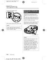 Предварительный просмотр 134 страницы Mazda 2006 Mazda3 4-Door Owner'S Manual