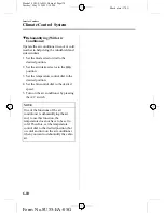 Предварительный просмотр 178 страницы Mazda 2006 Mazda3 4-Door Owner'S Manual