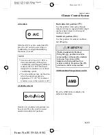 Предварительный просмотр 181 страницы Mazda 2006 Mazda3 4-Door Owner'S Manual