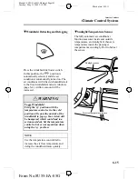 Предварительный просмотр 183 страницы Mazda 2006 Mazda3 4-Door Owner'S Manual