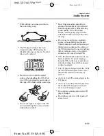 Предварительный просмотр 189 страницы Mazda 2006 Mazda3 4-Door Owner'S Manual