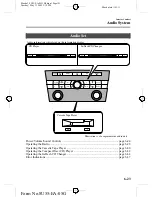 Предварительный просмотр 191 страницы Mazda 2006 Mazda3 4-Door Owner'S Manual