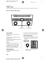 Предварительный просмотр 192 страницы Mazda 2006 Mazda3 4-Door Owner'S Manual