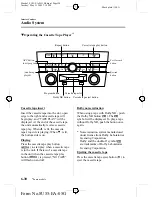 Предварительный просмотр 198 страницы Mazda 2006 Mazda3 4-Door Owner'S Manual