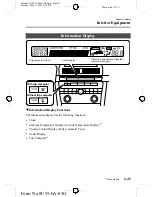 Предварительный просмотр 213 страницы Mazda 2006 Mazda3 4-Door Owner'S Manual