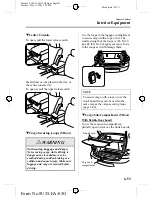 Предварительный просмотр 221 страницы Mazda 2006 Mazda3 4-Door Owner'S Manual