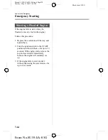 Предварительный просмотр 238 страницы Mazda 2006 Mazda3 4-Door Owner'S Manual