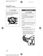 Предварительный просмотр 244 страницы Mazda 2006 Mazda3 4-Door Owner'S Manual