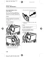 Предварительный просмотр 286 страницы Mazda 2006 Mazda3 4-Door Owner'S Manual