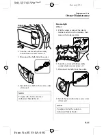 Предварительный просмотр 287 страницы Mazda 2006 Mazda3 4-Door Owner'S Manual