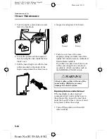 Предварительный просмотр 292 страницы Mazda 2006 Mazda3 4-Door Owner'S Manual