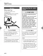 Preview for 190 page of Mazda 2006 MAZDA6 Owner'S Manual