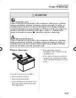 Preview for 277 page of Mazda 2006 MAZDA6 Owner'S Manual