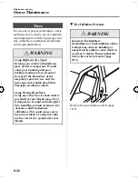 Preview for 278 page of Mazda 2006 MAZDA6 Owner'S Manual