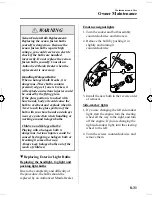 Preview for 283 page of Mazda 2006 MAZDA6 Owner'S Manual