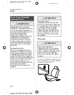 Preview for 14 page of Mazda 2006 MazdaSpeed6 Owner'S Manual