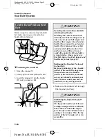 Preview for 30 page of Mazda 2006 MazdaSpeed6 Owner'S Manual