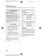 Preview for 148 page of Mazda 2006 MazdaSpeed6 Owner'S Manual