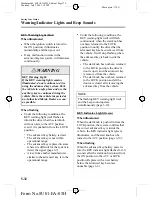 Preview for 170 page of Mazda 2006 MazdaSpeed6 Owner'S Manual