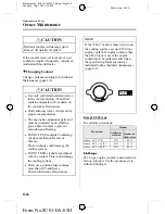 Preview for 268 page of Mazda 2006 MazdaSpeed6 Owner'S Manual