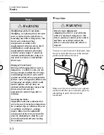 Предварительный просмотр 14 страницы Mazda 2006 MX-5 Owner'S Manual