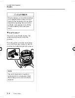 Предварительный просмотр 16 страницы Mazda 2006 MX-5 Owner'S Manual