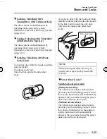 Предварительный просмотр 87 страницы Mazda 2006 MX-5 Owner'S Manual