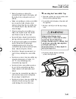 Предварительный просмотр 99 страницы Mazda 2006 MX-5 Owner'S Manual