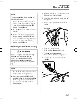 Предварительный просмотр 107 страницы Mazda 2006 MX-5 Owner'S Manual